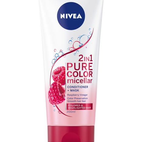 NIVEA HC Micellar 2 in 1 conditioner and mask for colored hair Pure Color 200m