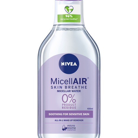 NIVEA MicelAir Micellar water for sensitive skin 400ml