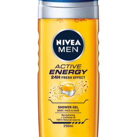 NIVEA MEN Душ-гел Active Energy 250ml