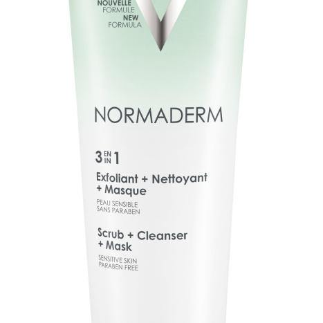 VICHY NORMADERM TRI-ACTIV 3in1 cleansing gel, exfoliant and mask 125ml