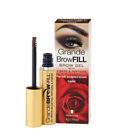 GRANDE BROW FILL Gel eyebrow filler - dark 4g