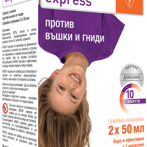 NYDA Express anti-lice spray 2x50ml