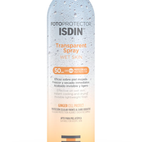 ISDIN FOTOPROTECTOR Transparent and refreshing sun protection spray SPF50 250ml