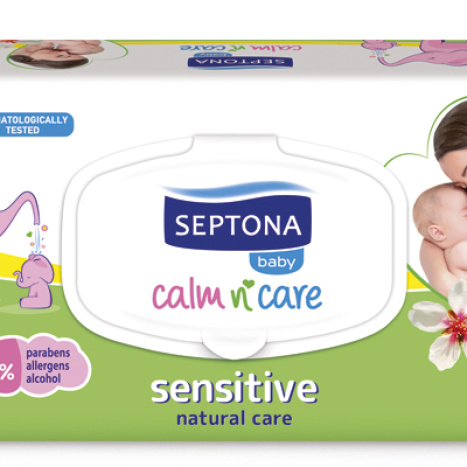 SEPTONA SENSITIVE BABY baby wipes x 64