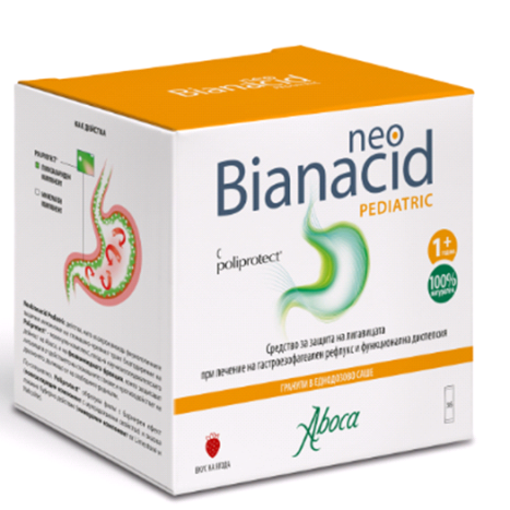 ABOCA NEOBIANACID PEDIATRIC for children with strawberry flavor x 36 sach