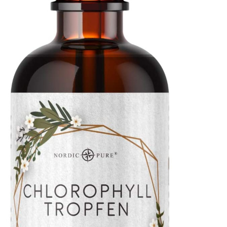 NORDIC PURE Chlorophyll drops from alfalfa 100ml