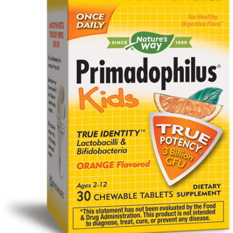 NATURES WAY PRIMADOPHILUS KIDS портокал x 30 tb
