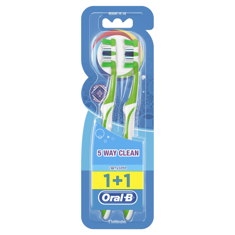 ORAL-B Complete toothbrush 1+1