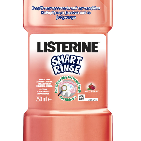 LISTERINE SMART RINSE children's mouthwash 250ml