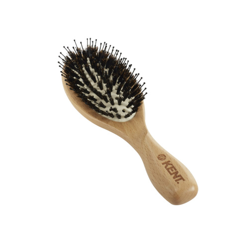 KENT Pure Flow, Hair brush LPF1, wooden, oval with ventilation