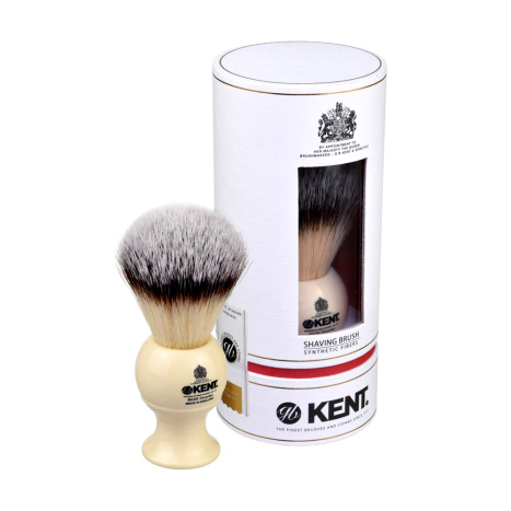 KENT Shaving brush BK8S - white Medium Synthetic