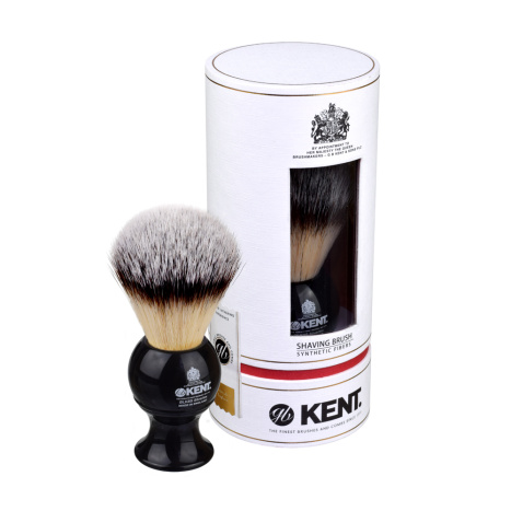KENT Shaving brush BLK8S - black Medium Synthetic