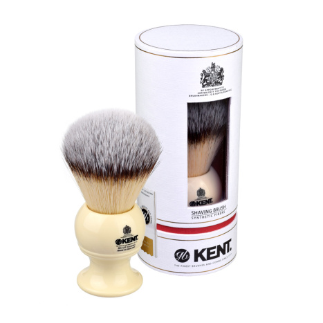 KENT Shaving brush BK12S - white Large Synthetic