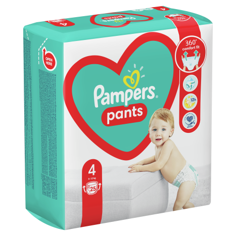 PAMPERS гащи CP S4 Maxi x 25