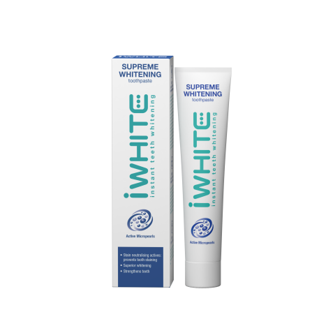IWHITE INSTANT SUPREME WHITENING whitening toothpaste 75ml