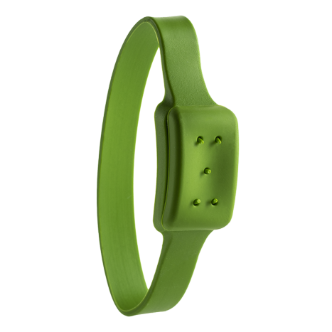 AROMA DEFENCE Silicone bracelet container for adults and children with Citronella aroma