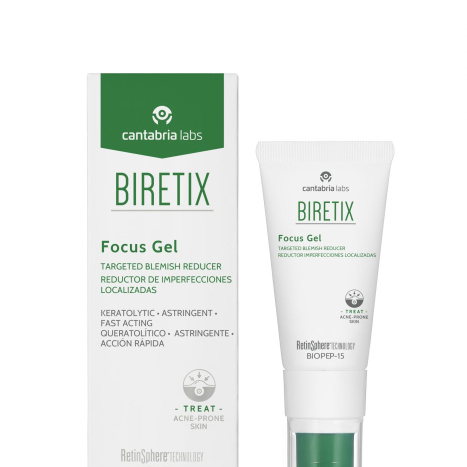 BIRETIX Focus Gel -Локален гел за мазна кожа склонна към акне 15 ml