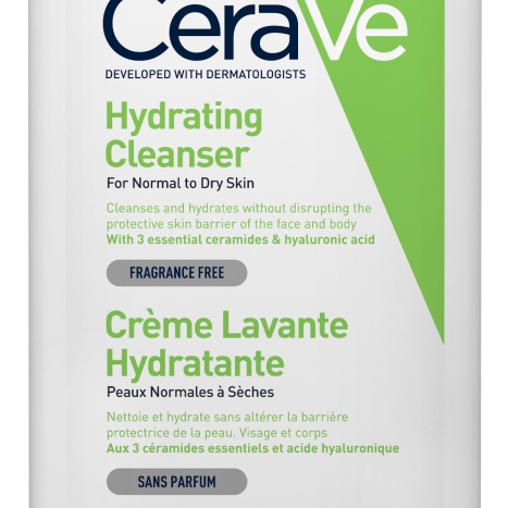CERAVE washing cream hydrating, face and body 1000ml