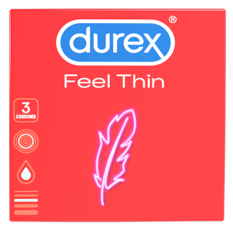 DUREX Feel thin x 3