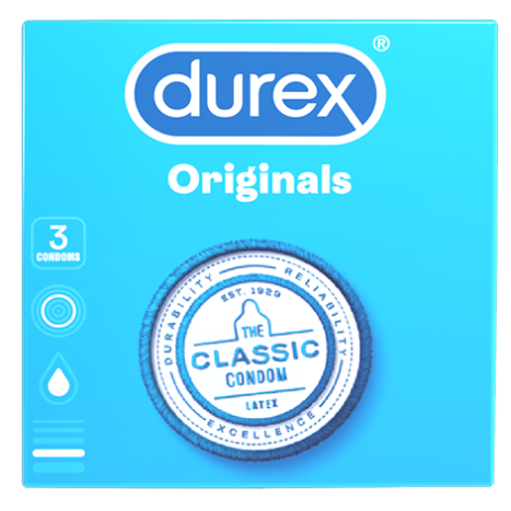 DUREX Originals Презервативи х 3