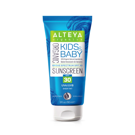 ALTEYA ORGANICS Organic Sunscreen Cream for children and babies SPF30 90ml