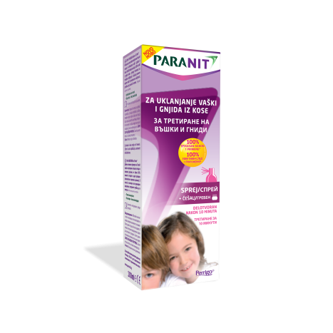 PARANIT anti-lice spray 100ml + comb