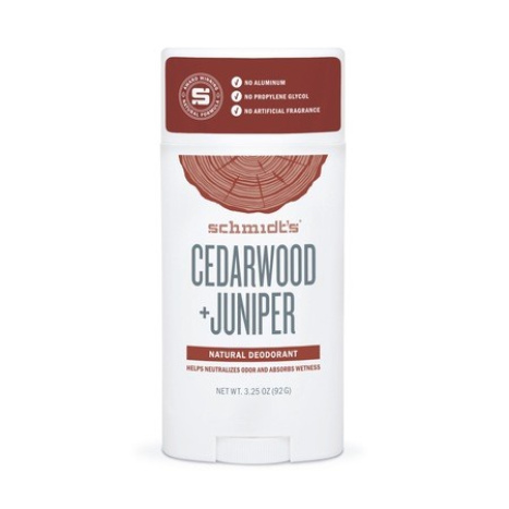 SCHMIDT'S Natural Deodorant stick Cedar + Juniper 92g