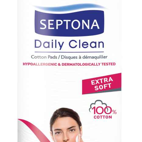 SEPTONA DAILY CLEAN makeup remover pads x 80+40