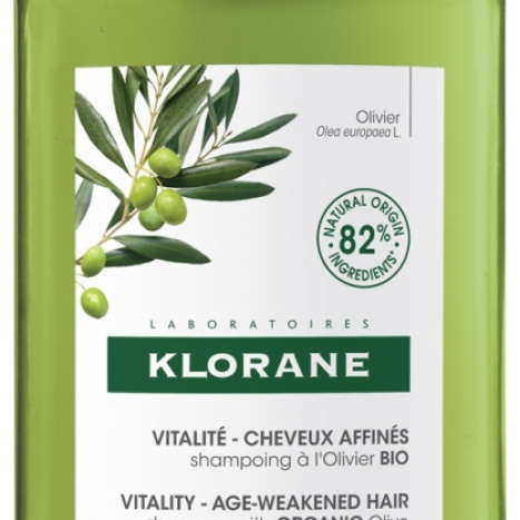 KLORANE Shampoo for thinning, aging hair with organic Olive 200ml