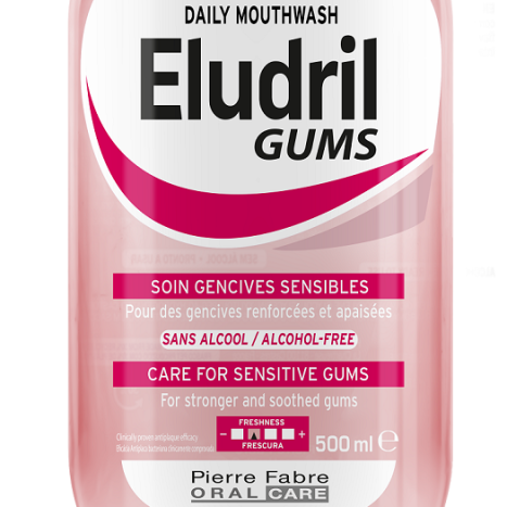 ELUDRIL GUMS daily mouthwash for sensitive gums 500ml