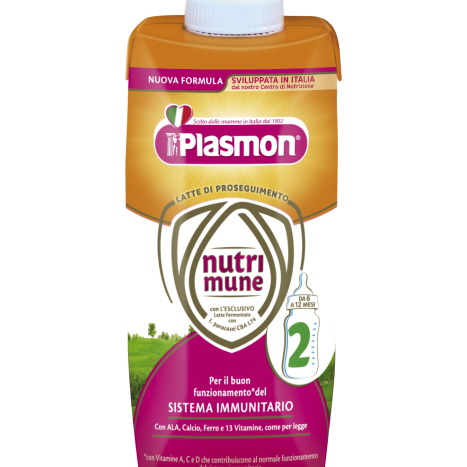 PLASMON NUTRIMUNE 2 течна формула преходно мляко 6+м 500ml 3120