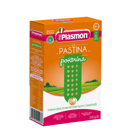 PLASMON Baby Pasta Poker 6m + 340g 3212