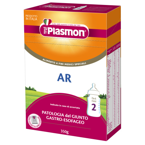 PLASMON AR 2 антирефлукс преходно мляко 6+м 350g 3704