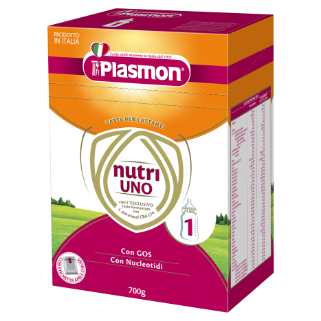 PLASMON NUTRI-UNO 1 мляко за кърмачета 0+м 2x350g 3707