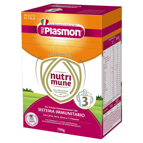PLASMON NUTRIMUNE 3 milk for small children 12+m 2x350g 3708