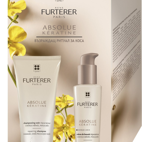 RENE FURTERER PROMO ABSOLUE KERATINE shampoo 200ml + leave-in cream 100ml