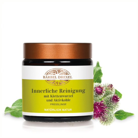 BARBEL DREXEL INNERLICHE REINIGUNG internal detoxification with burdock root and activated carbon x 100tabl
