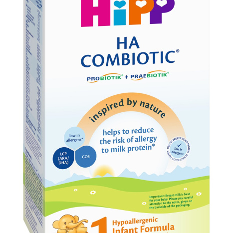 HIPP HA COMBIOTIC 1 хипоалергенно мляко за кърмачета 350g 2144