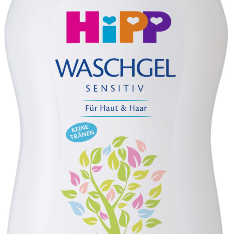 HIPP душ-гел коса и тяло за чувствителна кожа 400ml 9530