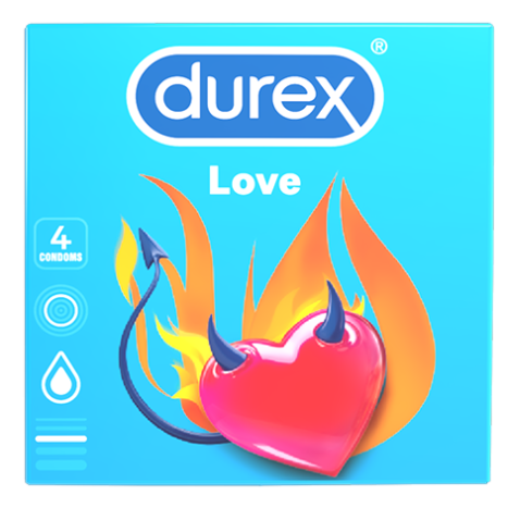DUREX Love x 4