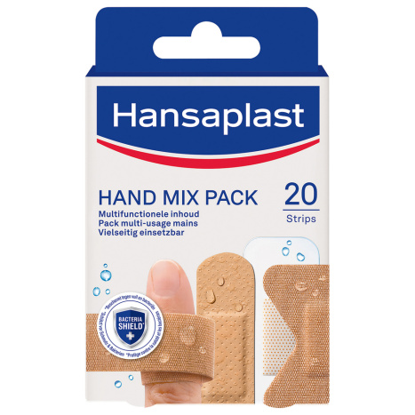 HANSAPLAST hand patches 5 sizes x 20