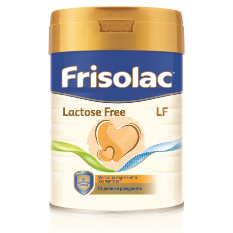 FRISOLAC LACTULOSE FREE диетична храна за кърмачета с непоносимост към лактоза 400g