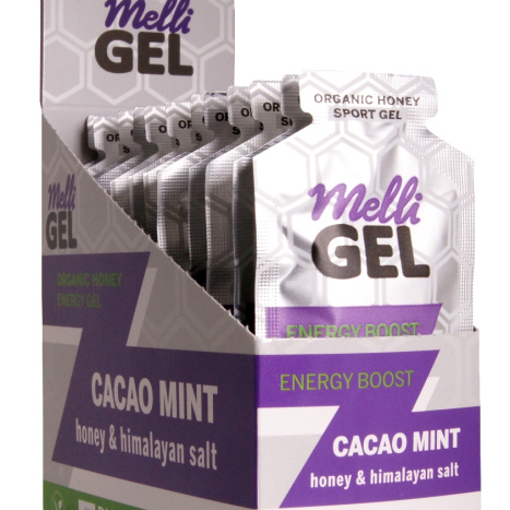 MELLIGEL Какао Минт -БИО енергиен гел x 12