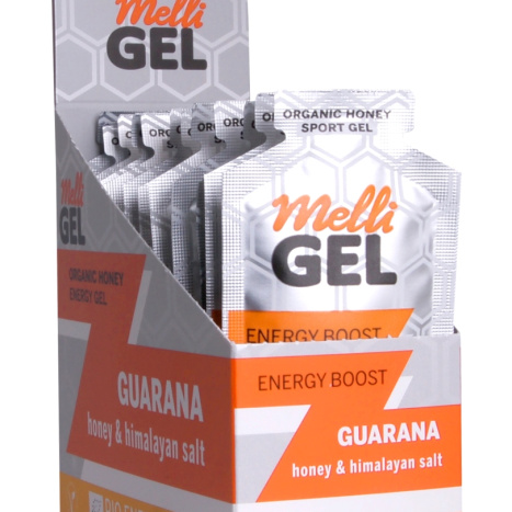 MELLIGEL Guarana - BIO energy gel x 12