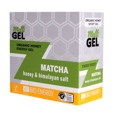 MELLIGEL Matcha - BIO energy gel x 12