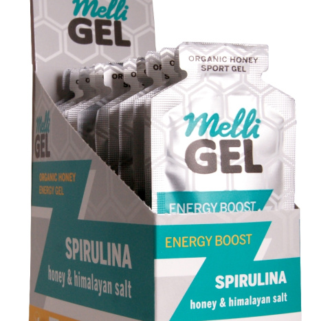 MELLIGEL Spirulina - BIO energy gel x 12