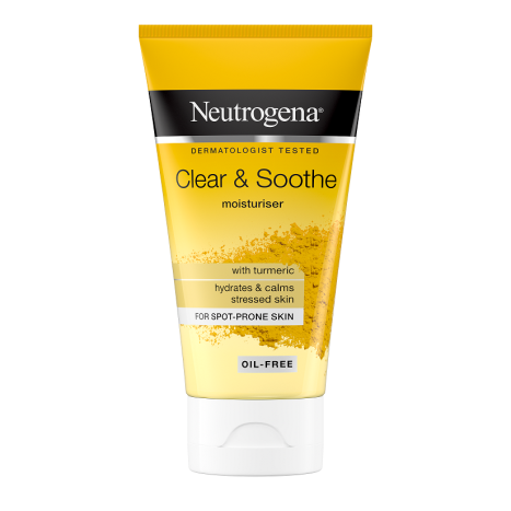 NEUTROGENA CLEAR & SOOTHE soothing moisturizer turmeric 75ml