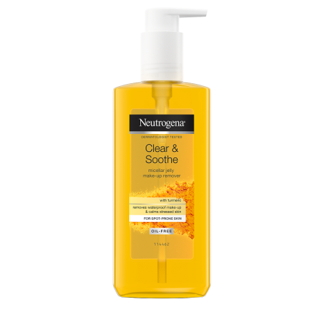NEUTROGENA CLEAR & SOOTHE Micellar Cleansing and Degreasing Gel with Turmeric 200ml