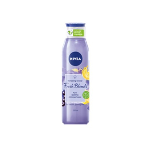 NIVEA Душ-гел Fresh Blends Acai, Banana & Coconut Milk 300 ml