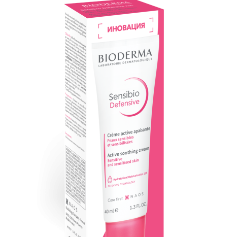 BIODERMA SENSIBIO DEFENSIVE Активен успокояващ крем за чувствителна и сенсибилизирана кожа 40ml